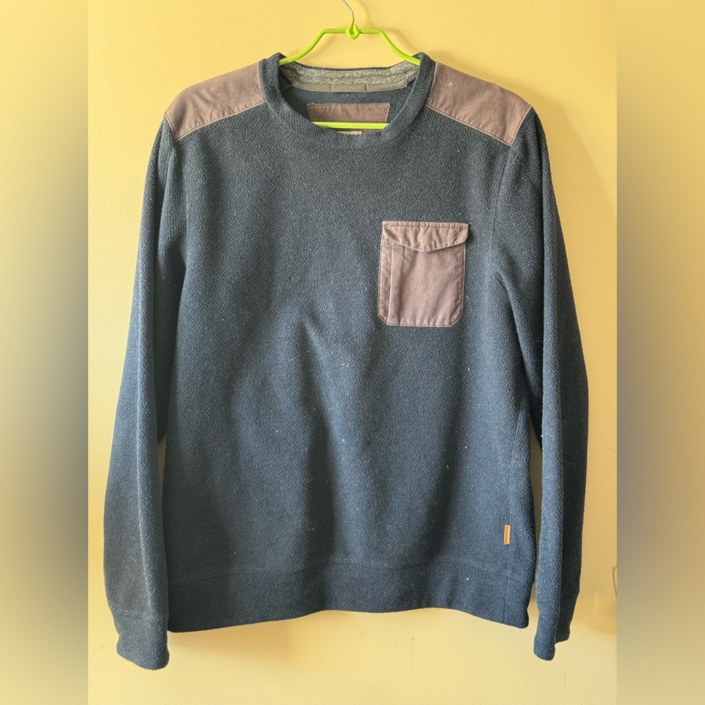 Merrell Men's Navy Blue  Crewneck Sweater